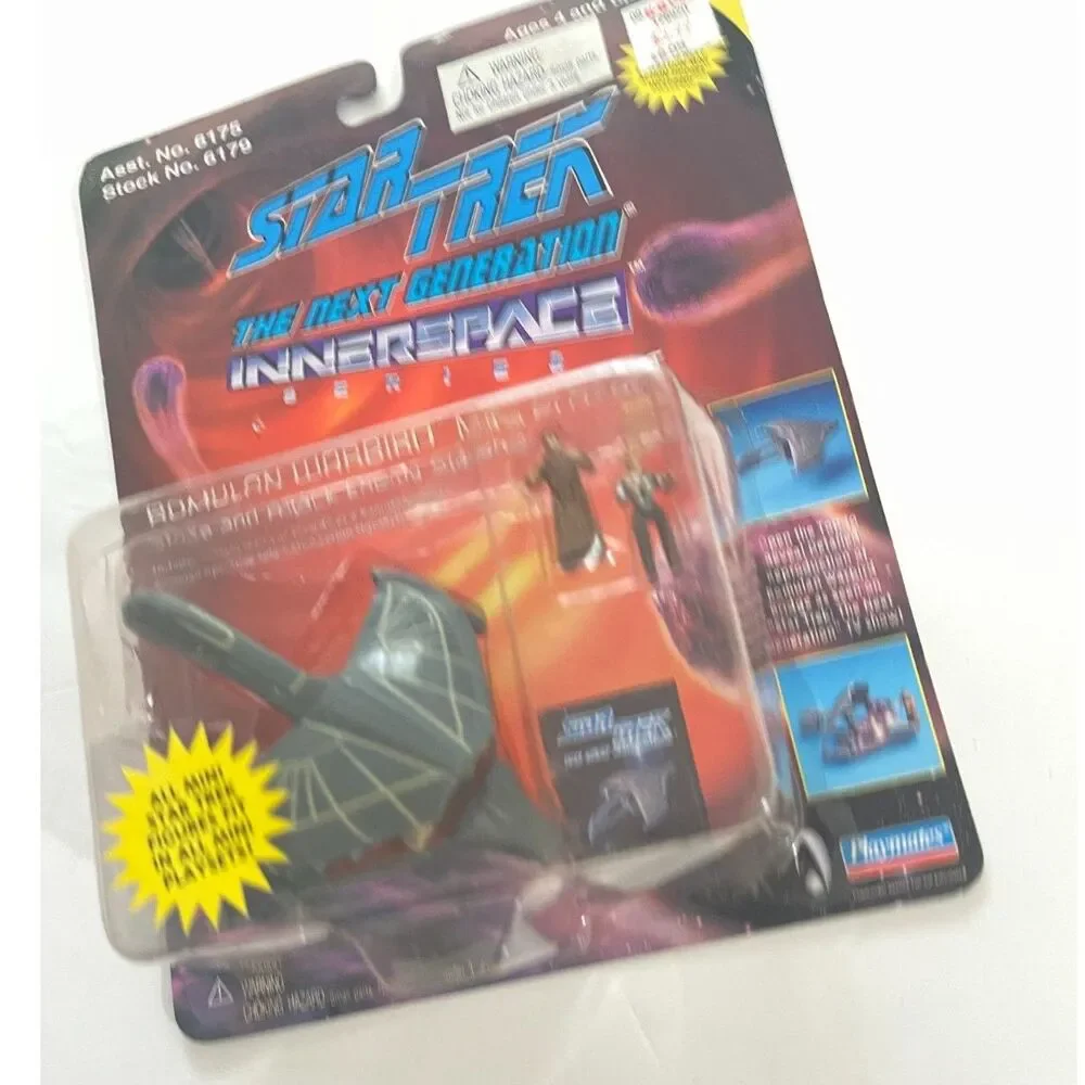 Star Trek The Next Generation Innerspace Mini Playsets Romulan Warbird New 90s